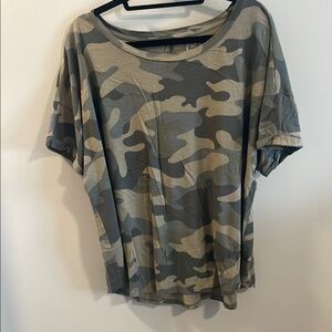 Maurices Camouflage Short Sleeve Tee